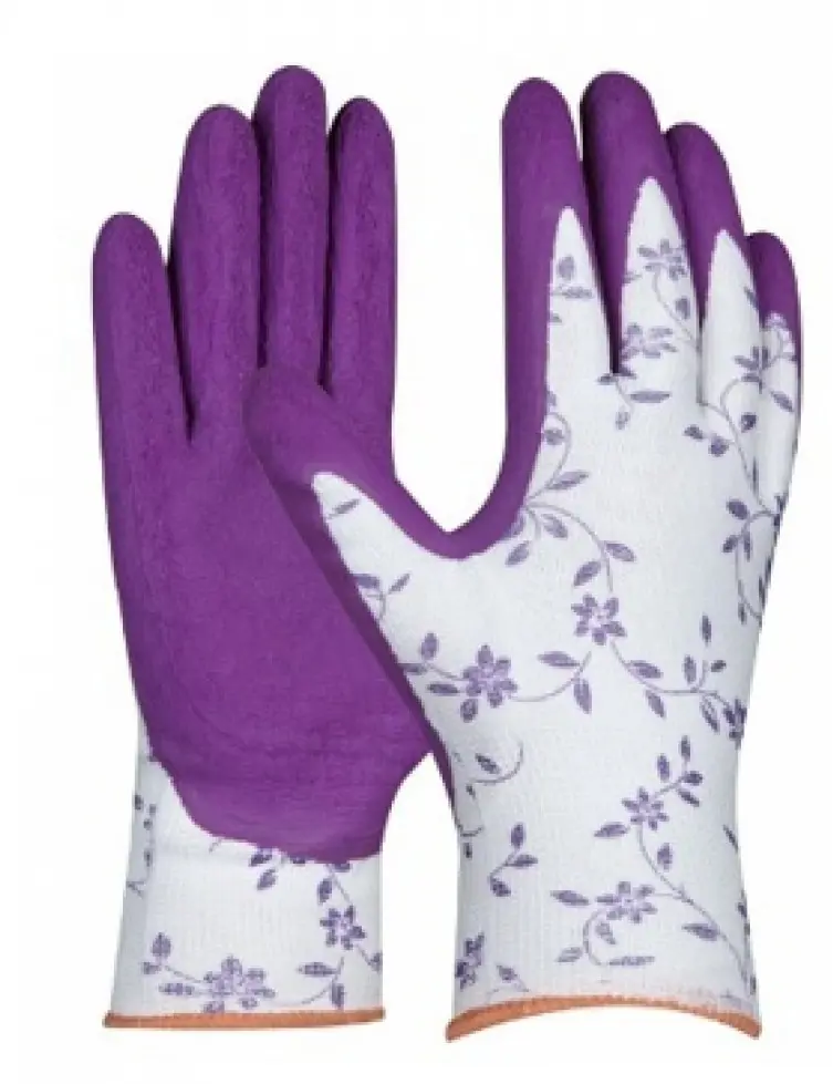 RUKAVICE G FLOWER LILA c.6