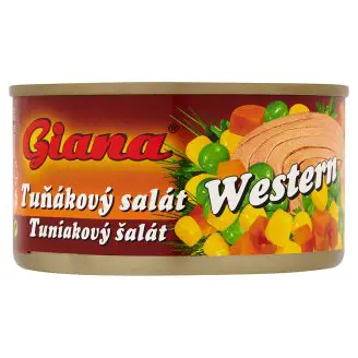 GIANA TUNIAK.SALAT 185g -WESTERN