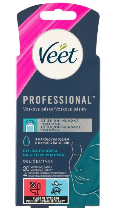 VEET VOSKOVE PASY MINIMA 20ks -TVAR CITLIVU