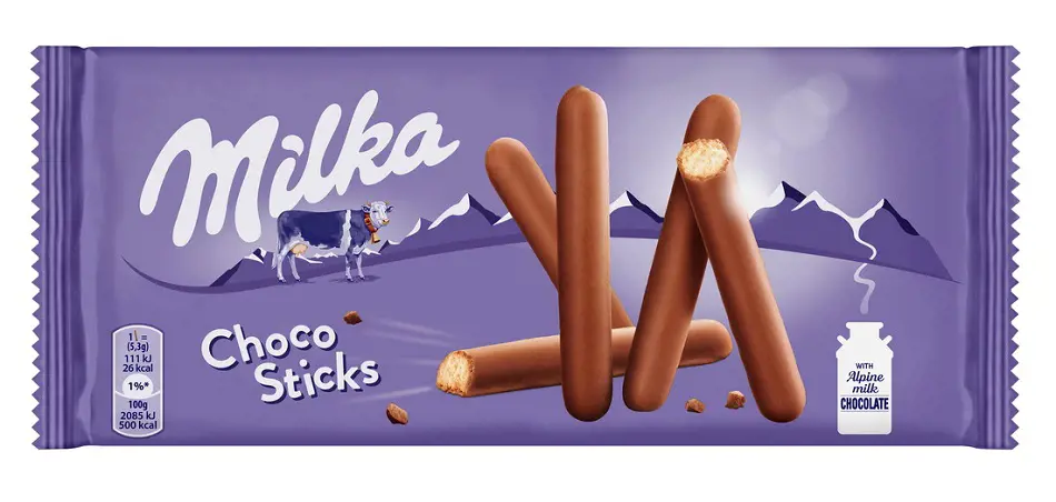 xCK SUSIENKY MILKA 112g -CHOCOSTICKS