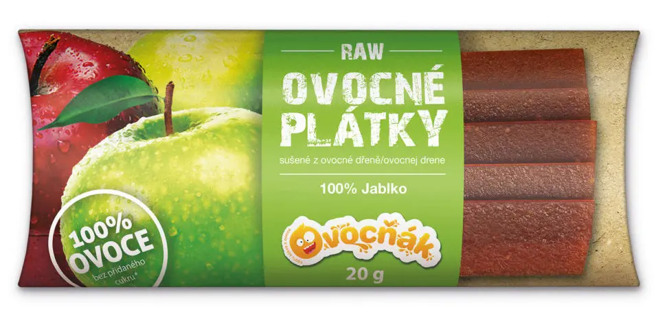 CK OVOCNAK OV.PLATKY 20g -JABLKO