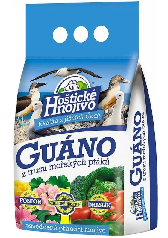 HNOJ HOSTICKE 2,5kg -GUANO FO