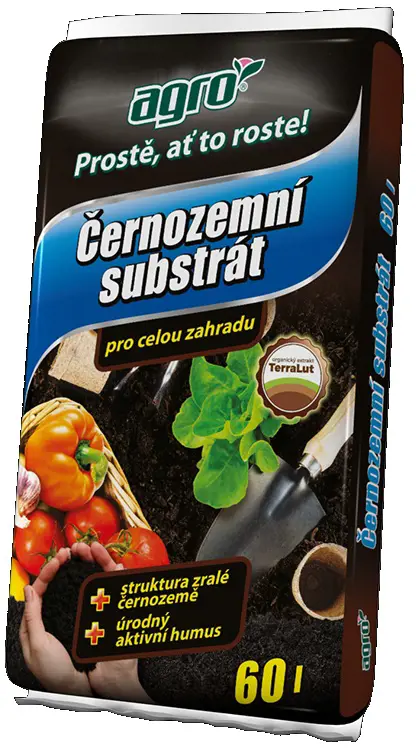 SUBSTRAT CERNOZEMNY NA ZAHRADU 60l