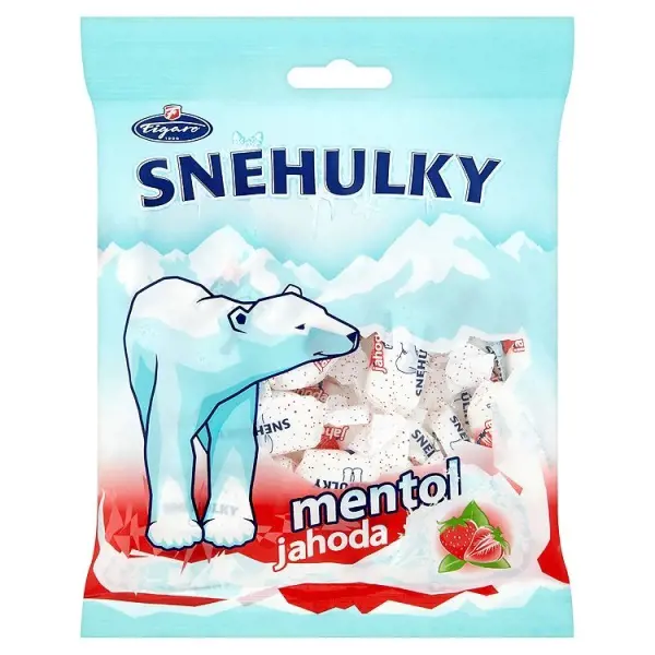 xCK CUKRIKY SNEHULKY 90g -JAHODA