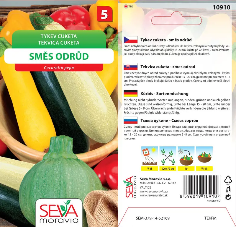 .TEKVICA CUKETA -ZMES ODROD 10s