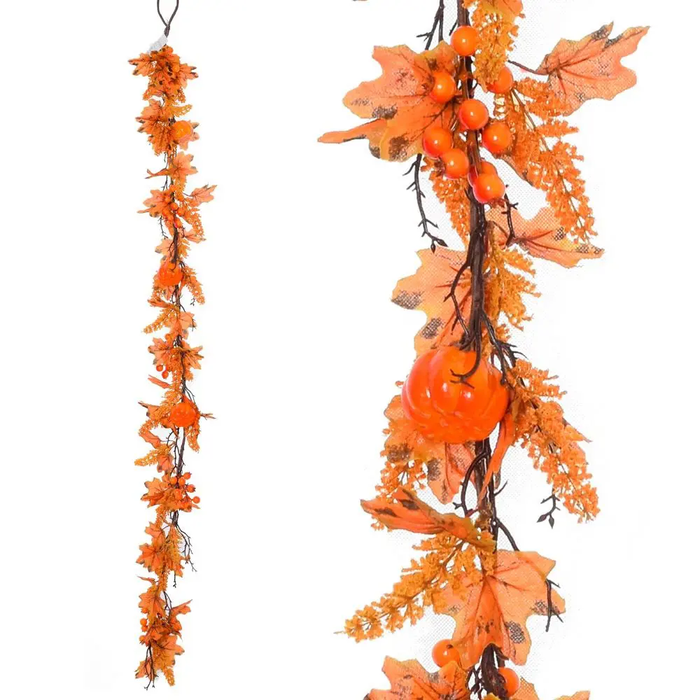 JS -GIRLANDA LISTY JAVORU,TEKVICA,SIPKY 153cm