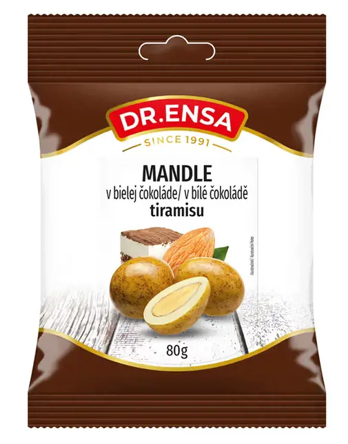 CK MANDLE V BIELEJ COK+TIRAMISU 150g