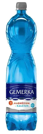 VODA GEMERKA 1,5l -TICHA Z
