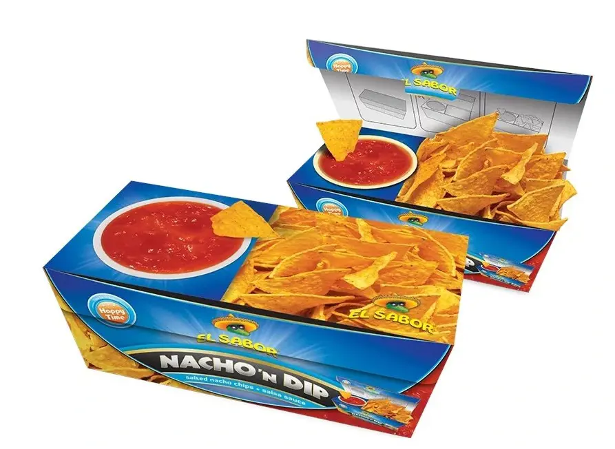 CHIPS NACHOS´N DIP 175g -SALSA