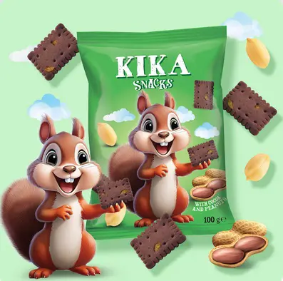 CK SUSIENKY KIKA SNACKS 100g -KAKAO