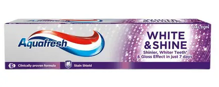 ZP AQUAFRESH 100ml -WHITE&SHINE