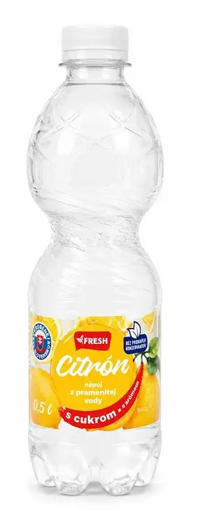 VODA FRESH 0,5l -CITRON Z
