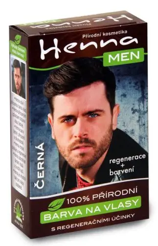 xFARBA HENNA MEN 33g -CIERNA