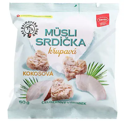 CK MUSLI SRDIECKA 50g -KOKOSOVE