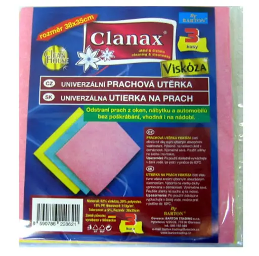 UTIERKA UNIABSORB VISKOZA 3ks CLANAX