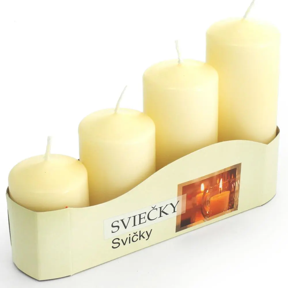 SVIECKA ADV.SCHODY 4ks -IVORY