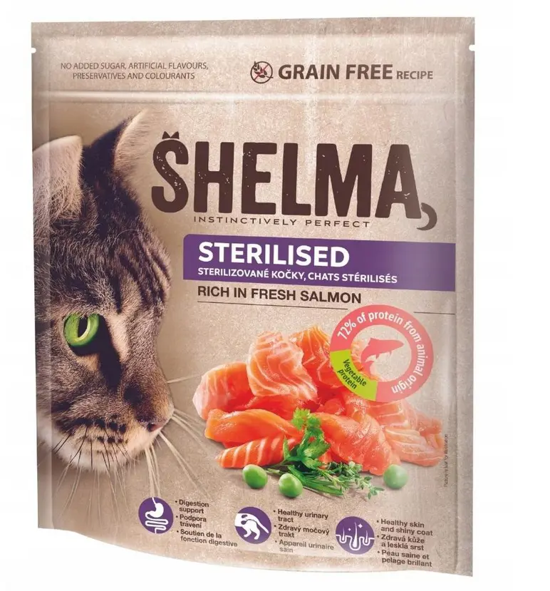 KRMIVO MACKY GRA. SHELMA 750g -LOSOS