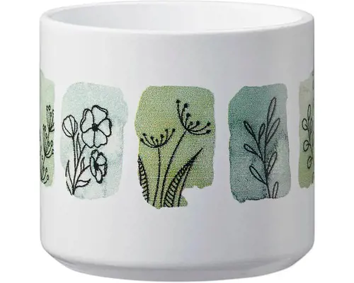 ,OBAL  8cm -GREENERY BOTANIC