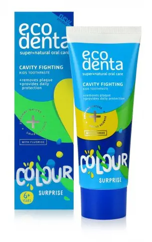 ZP ECODENTA  75ml -DETSKA 6+ FAREBNA