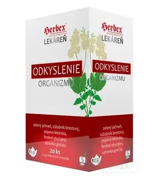 CAJ HERBEX 60g -ODKYSLENIE ORGANIZMU