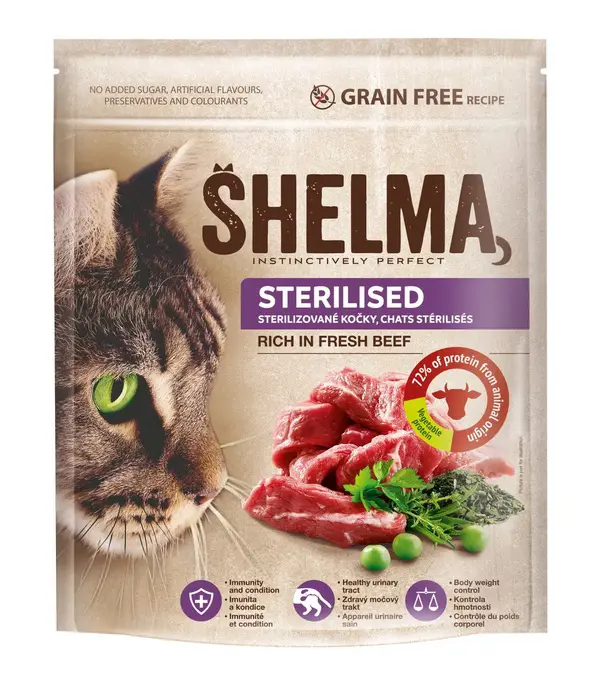 KRMIVO MACKY GRA. SHELMA 750g -HOV.