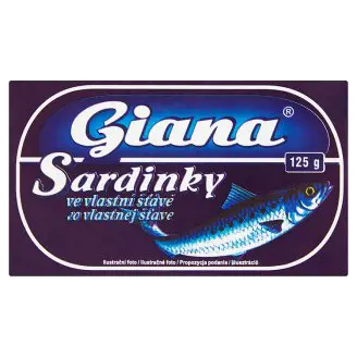GIANA SARDINKY 125g -VO VL.STAVE