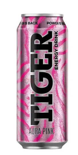 CK ENERG.NAPOJ TIGER 0,5l -AURA PINK Z