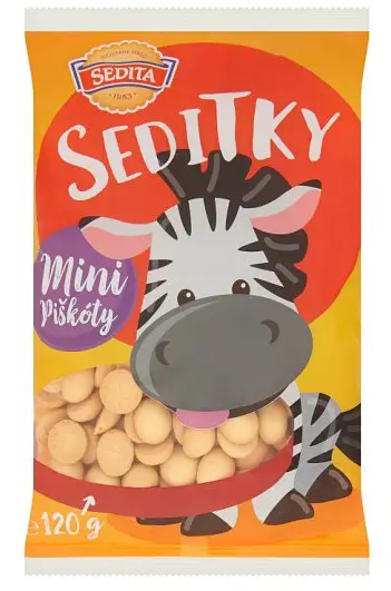 xCK PISKOTY SEDITKY 120g -MINI