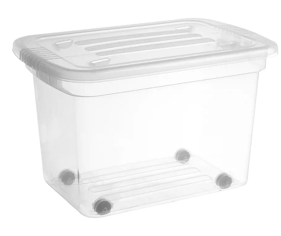 BOX ULOZNY 52l -S VEKOM+KOLIESKA