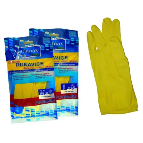 RUKAVICE LATEXOVE c.  9 L CLANAX