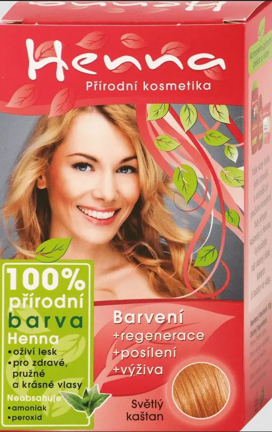 xFARBA HENNA 33g -SVETLY GASTAN