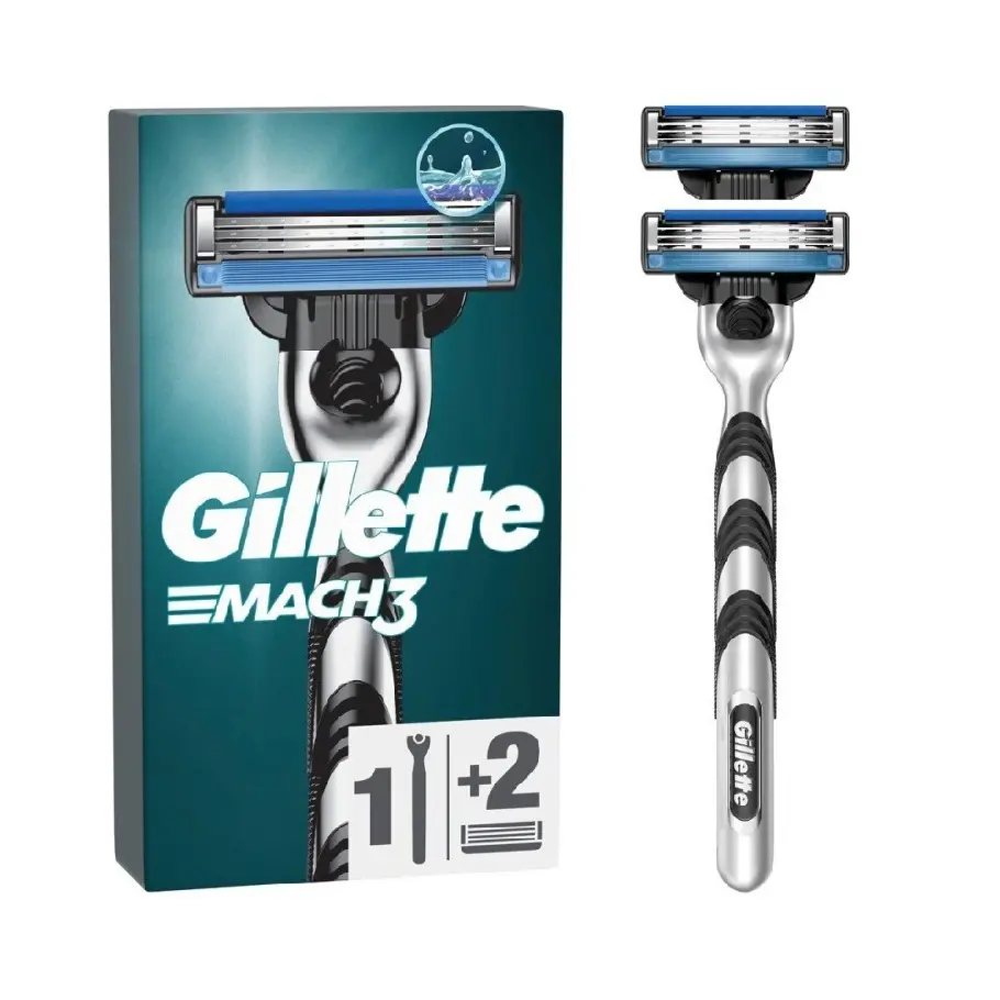 GILLETTE MACH3 STR.+2NH