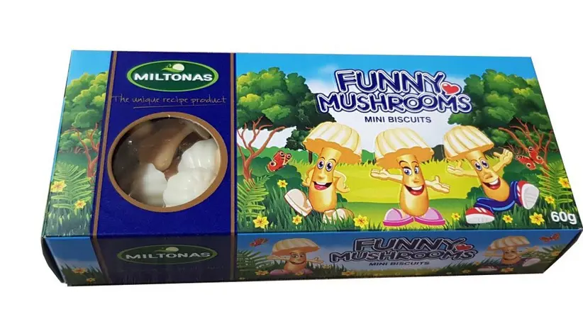 xCK SUSIENKY FUNNY MUSHROOMS 60g -BIELE