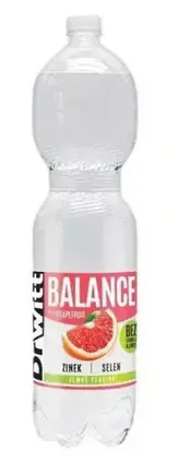 VODA DR.WITT 1,5l -BALANCE GRAPEFRUIT Z