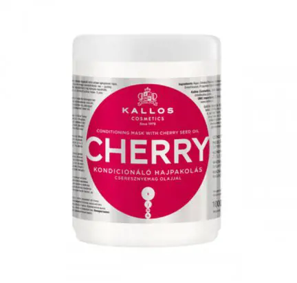 MASKA NA VLASY KALLOS 1l -CHERRY