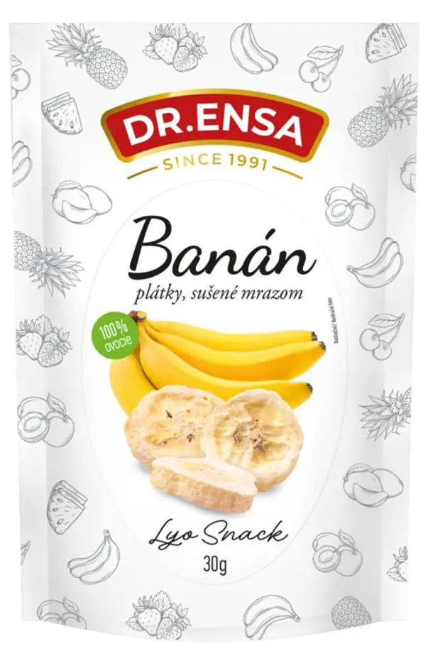 CK BANAN SUSENY MRAZOM 30g -ENSA