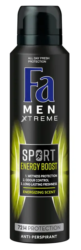 DEO FA 150ml -FM SPORT ENERGY BOOST