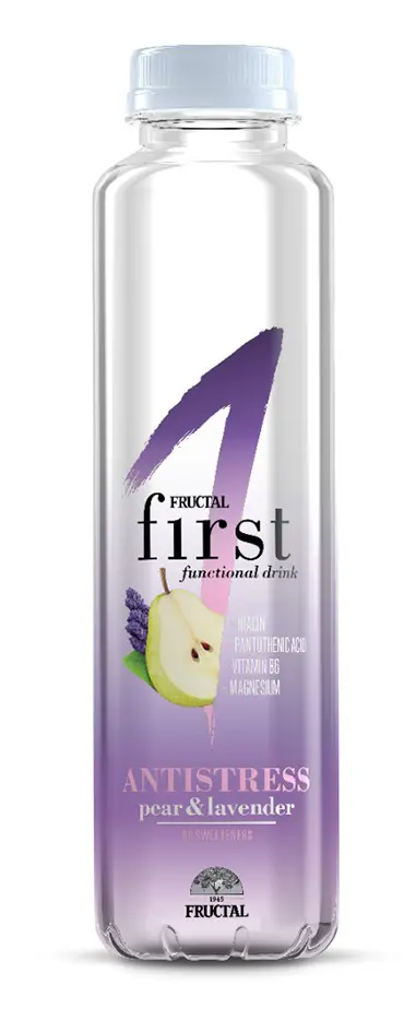 xVODA FIRST 0,5l -ANTISTRESS LEVAND Z