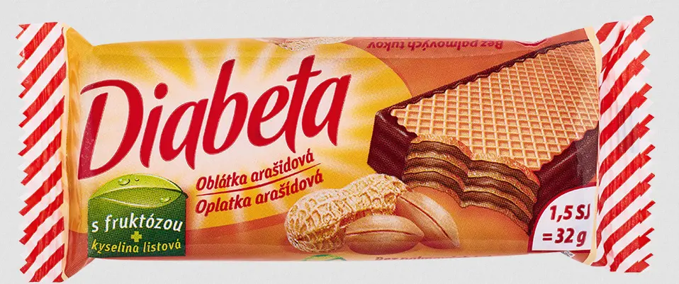 CK OBLATKY DIABETA 32g -ARASIDOVA