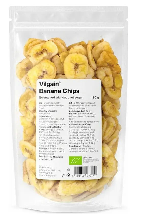 VILGAIN BANANOVE CIPSY BIO 120g