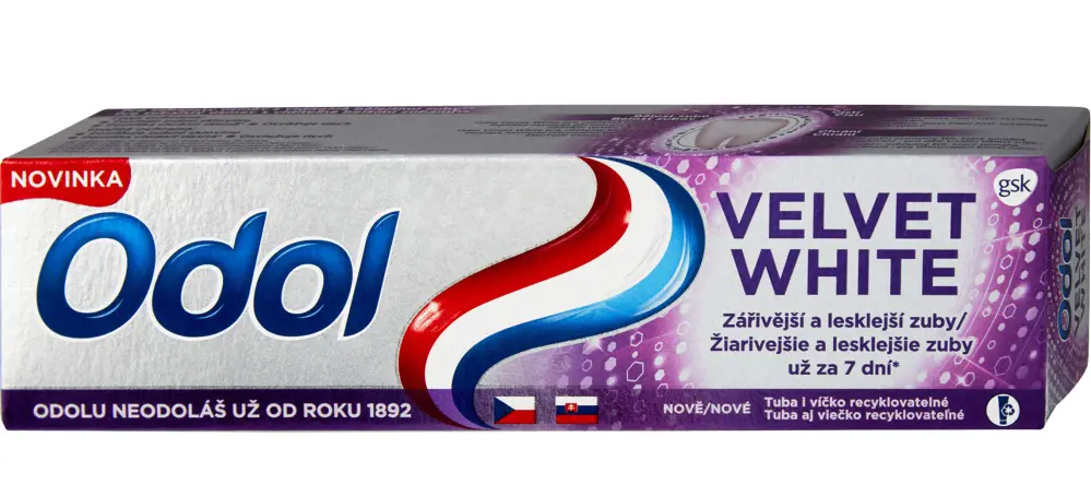 xZP ODOL  75ml -VELVET WHITE
