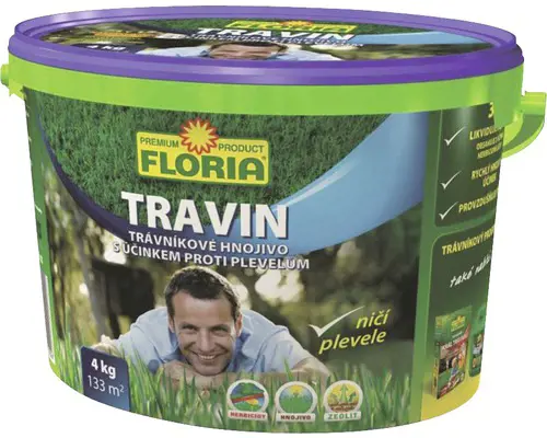 HNOJ TRAVNIK TRAVIN FLORIA 4kg 3v1