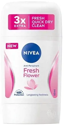 DEO NIVEA STICK 50ml -W.FRESH FLOWER