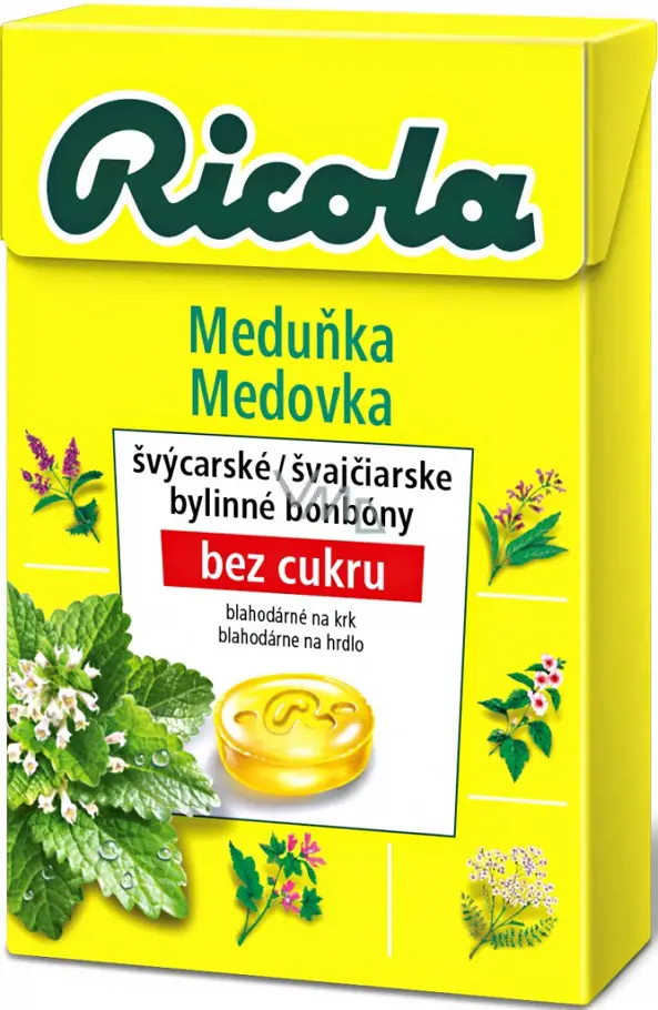 CK CUKRIKY RICOLA 40g -MEDOVKA