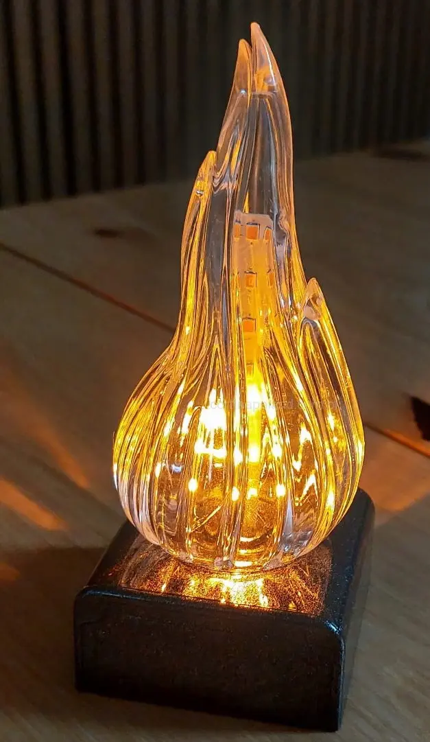 xKAHANEC DIOD. -LED PLAMEN+BAT.15cm