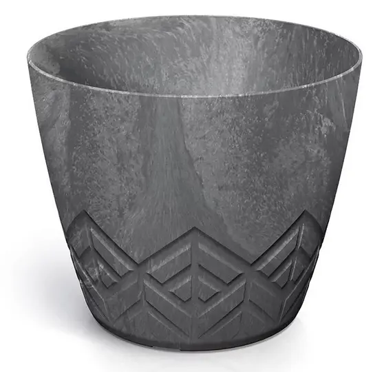 ,KVETINAC ARECO BETON EFFECT 29,5cm -MARENGO