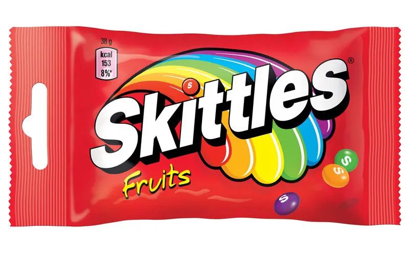CK SKITTLES FRUITS CERVENE 38g