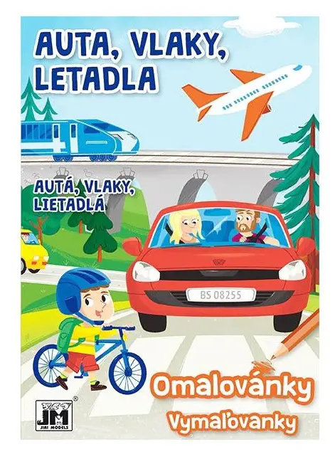 OMALOVANKA A5+ -AUTA,VLAKY,LIETADLA