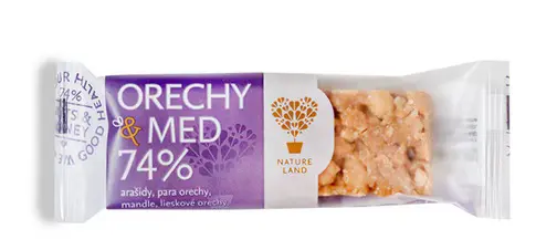 CK TYCINKA NATURELAND 35g -ORECHY A MED