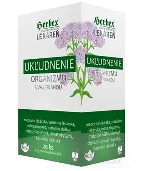 CAJ HERBEX 60g -UKLUDNENIE ORGANIZMU